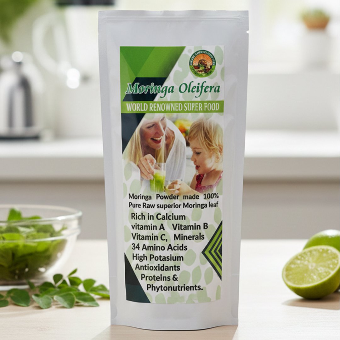 Pure Moringa Powder 100g – 100% Pure & Natural Superfood
