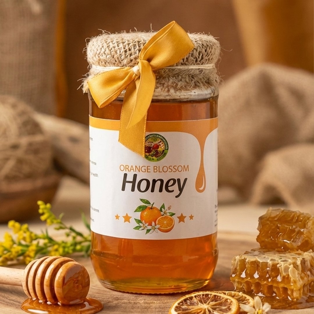 100% Pure Orange Honey 400g | Raw Natural Energy Booster